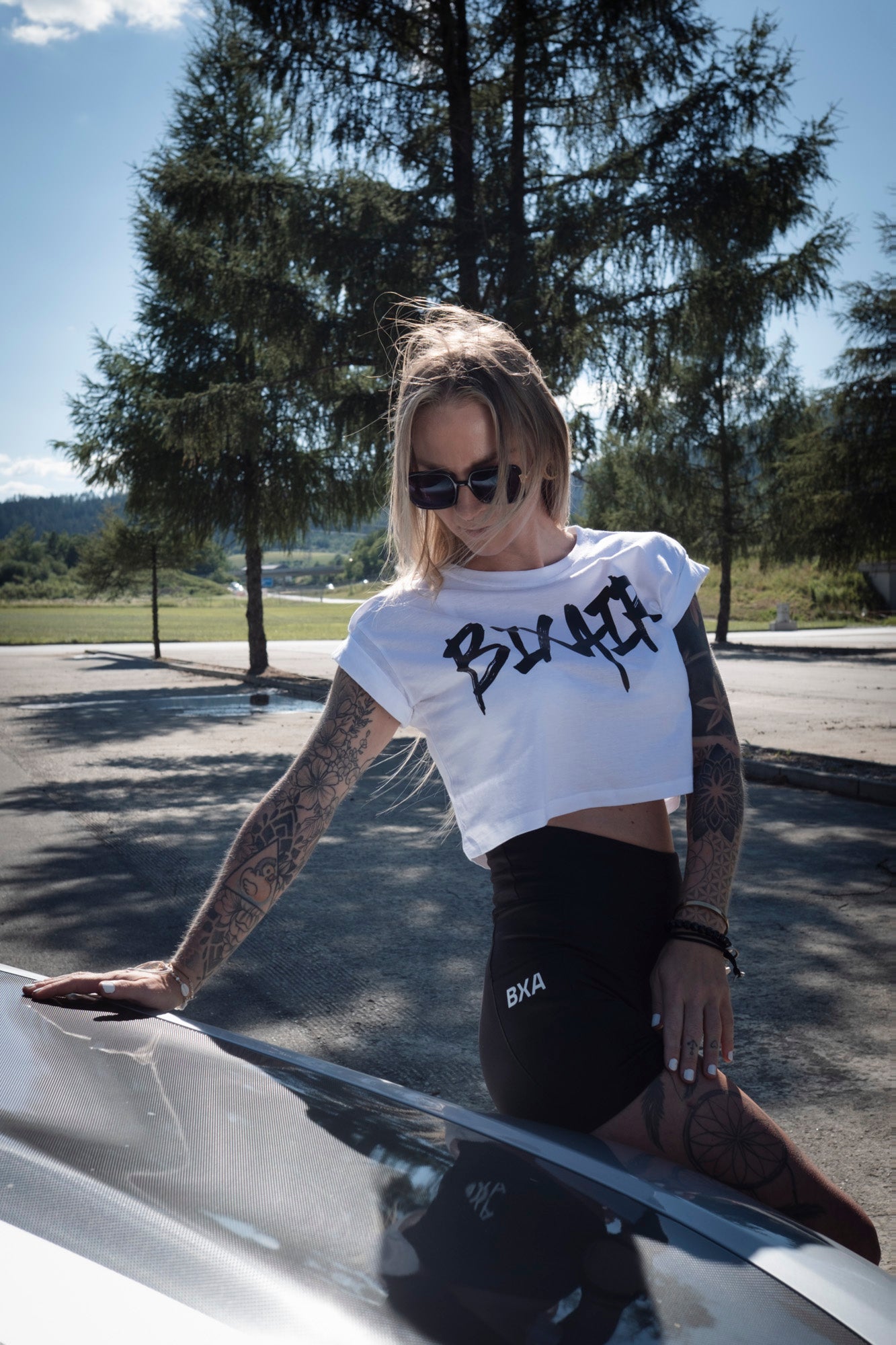 Bixair® Crop Top white
