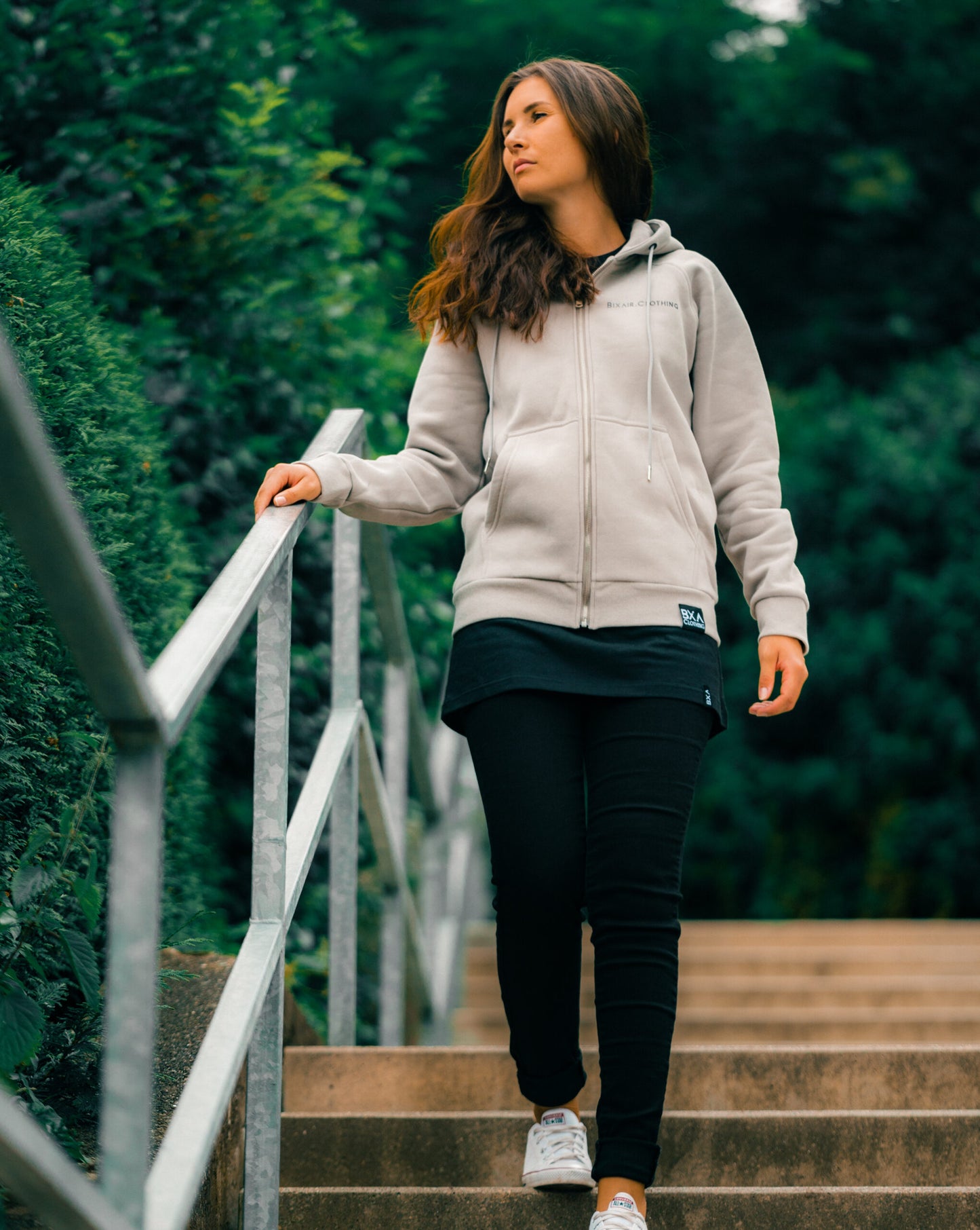 Bixair® stance Zipper light grey