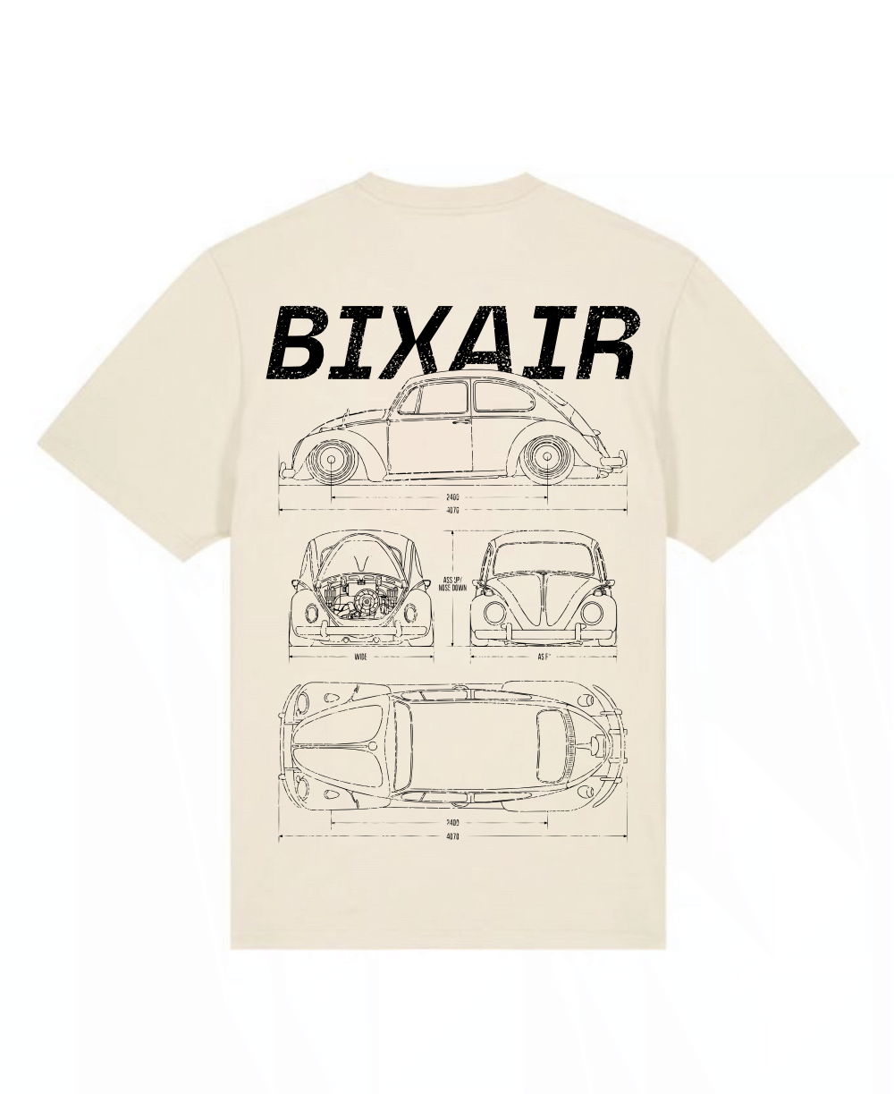 Bixair® Unisex oversize Käfer Shirt