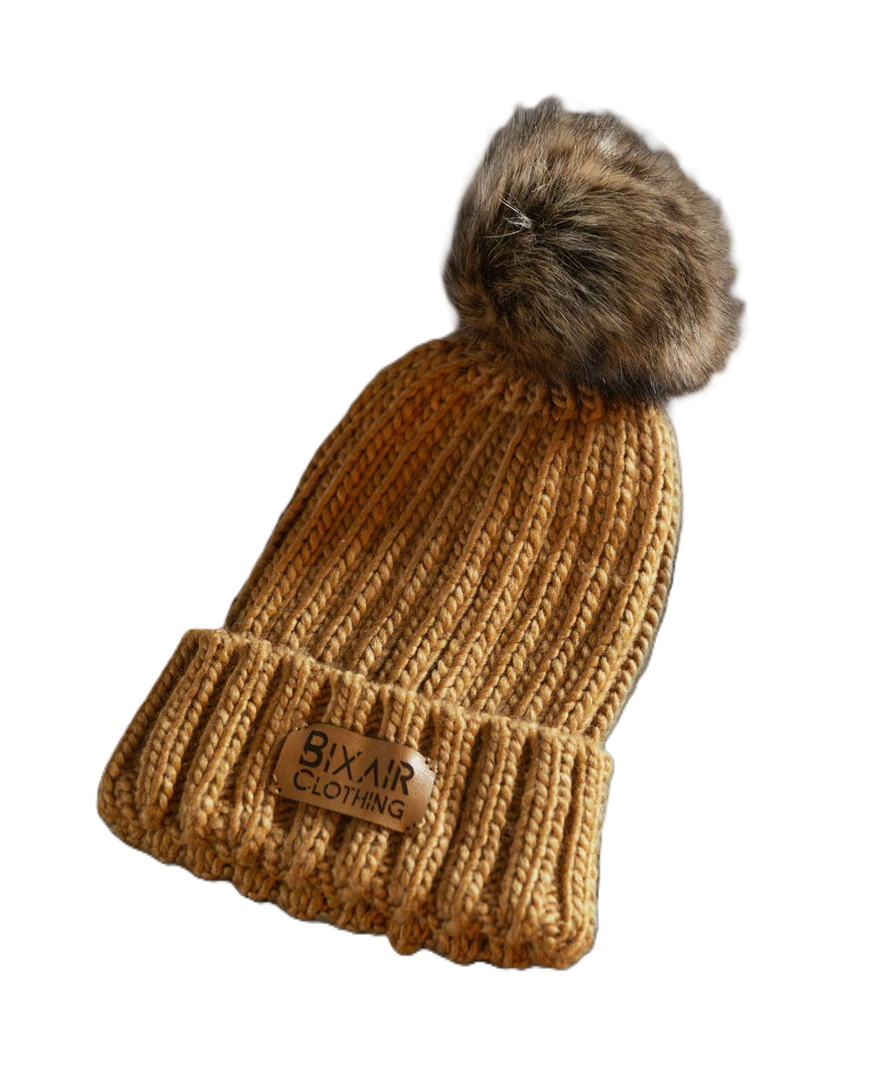 Bixair® Bommel Mütze Biscuit