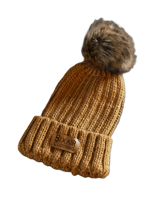 Bixair® Bommel Mütze Biscuit