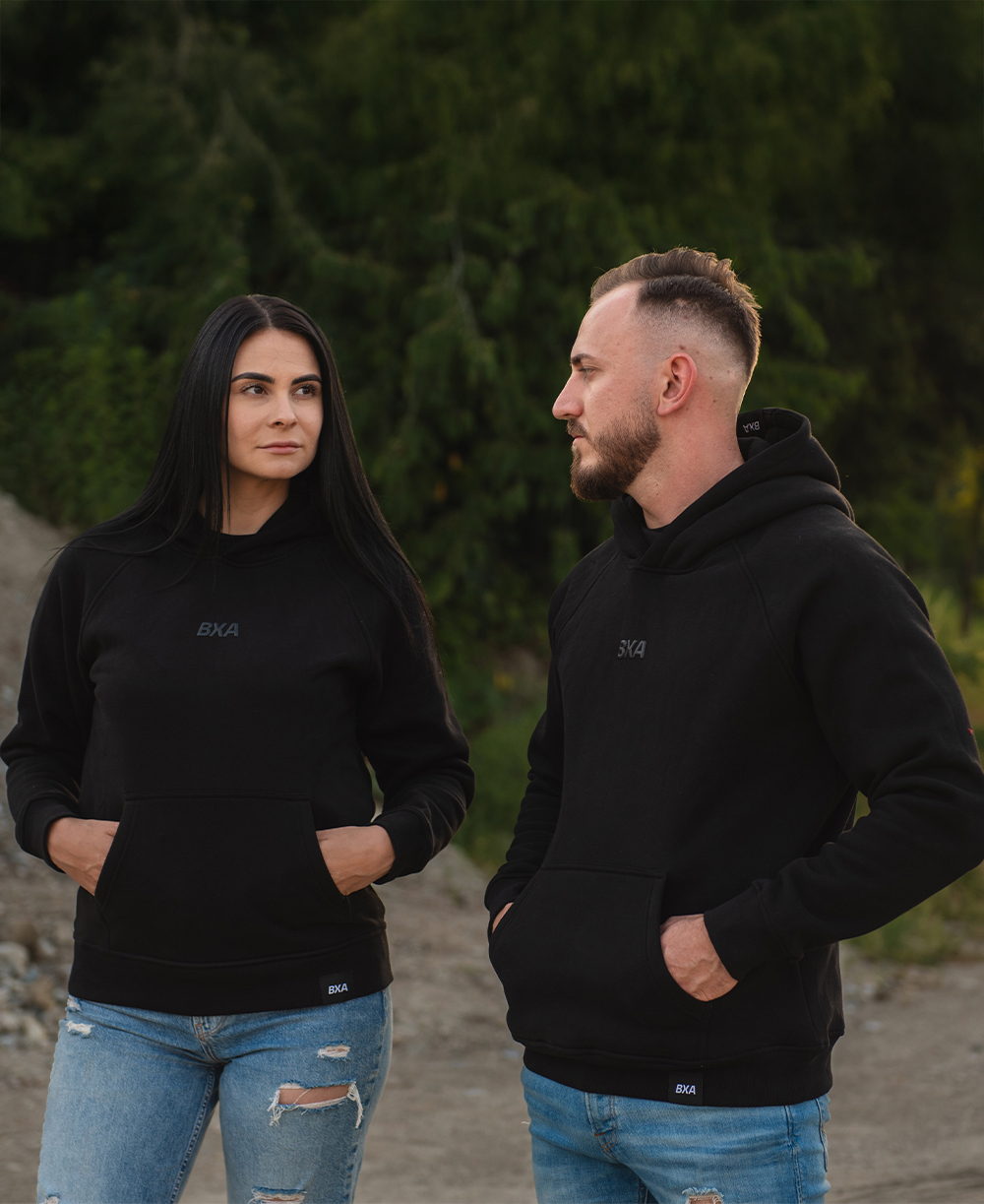 Bixair® Unisex daily Line Hoodie