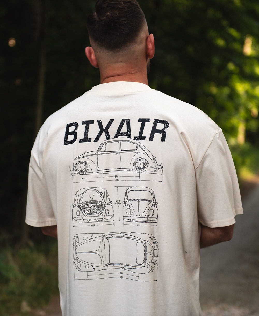 Bixair® Unisex oversize Käfer Shirt