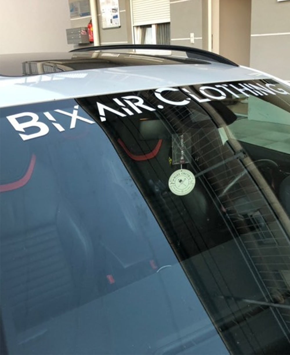 Windschutzscheiben Sticker – Bixair Clothing